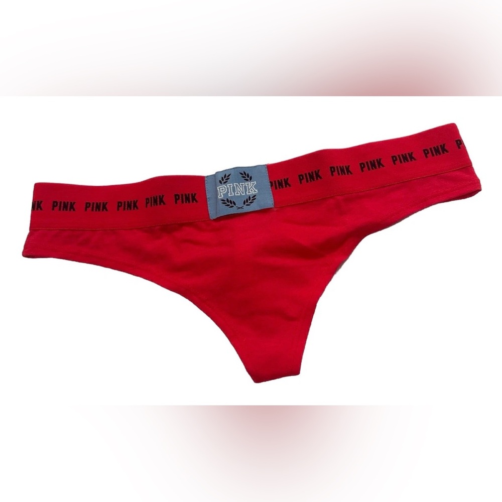 PINK Victoria's Secret Logo Thong